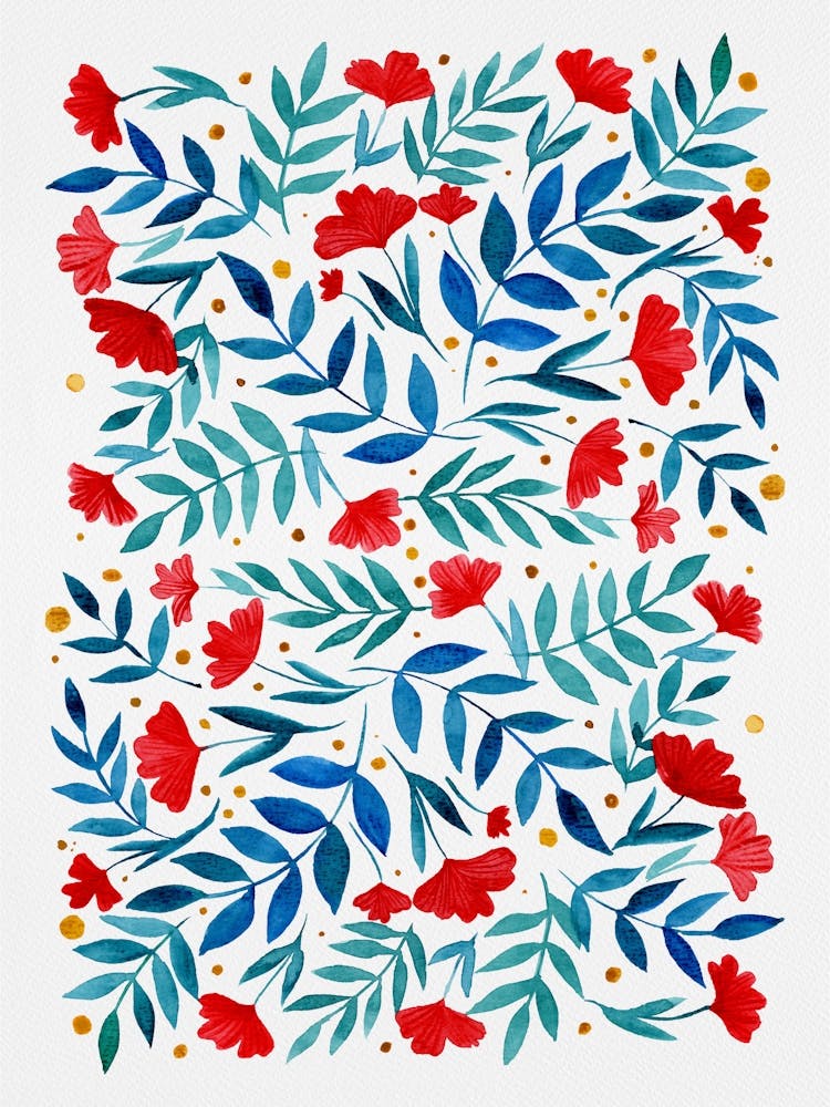 Magical Flowers And Branches