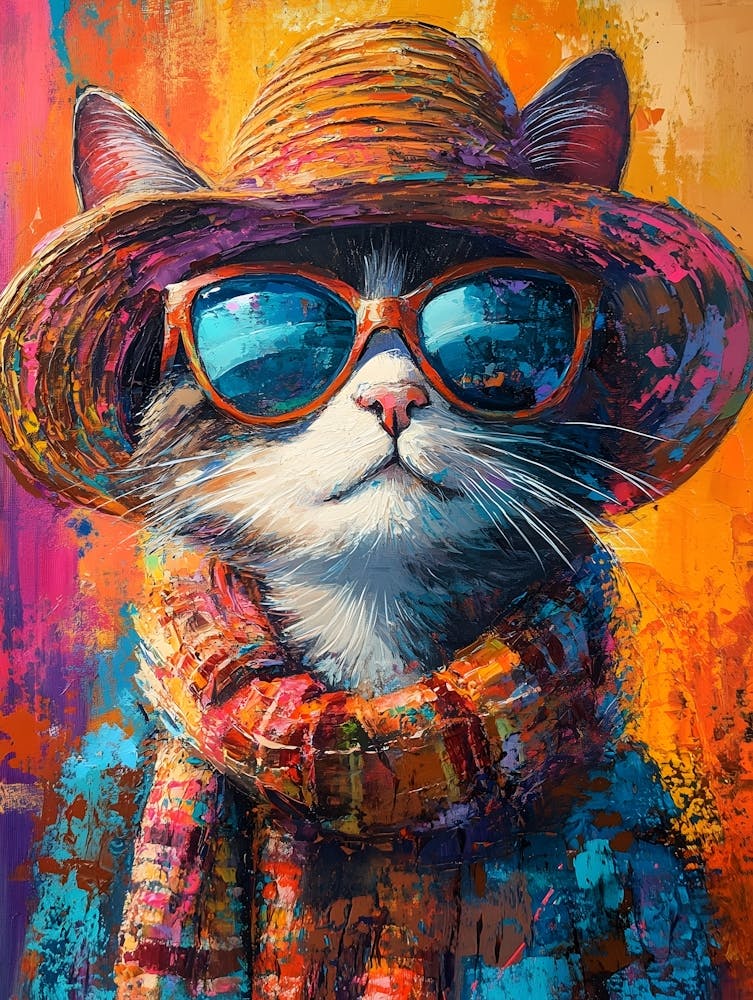 Chat Ensoleillé 2
