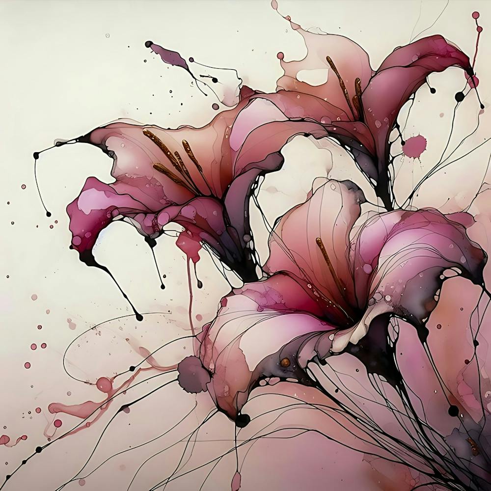 Lily Painting