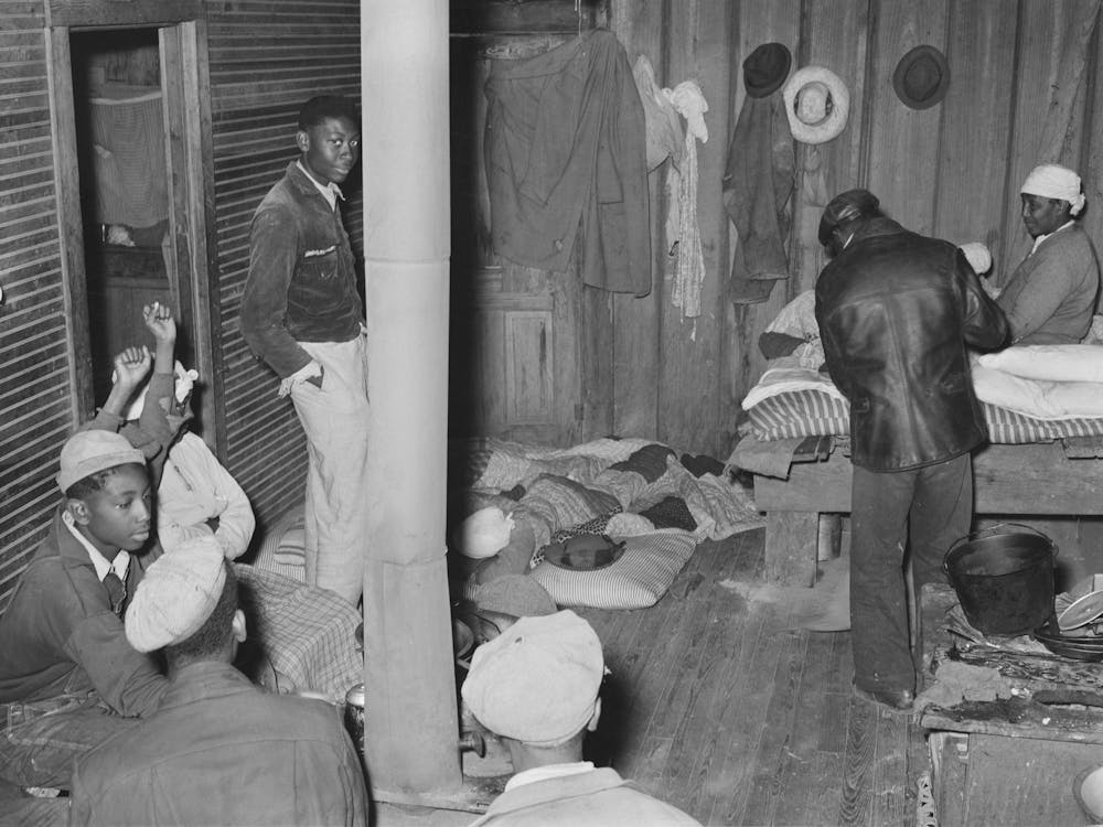 Untitled Photo, Possibly Related To Scene In Quarters Of Berry Pickers Near Independence, Louisiana By Russell