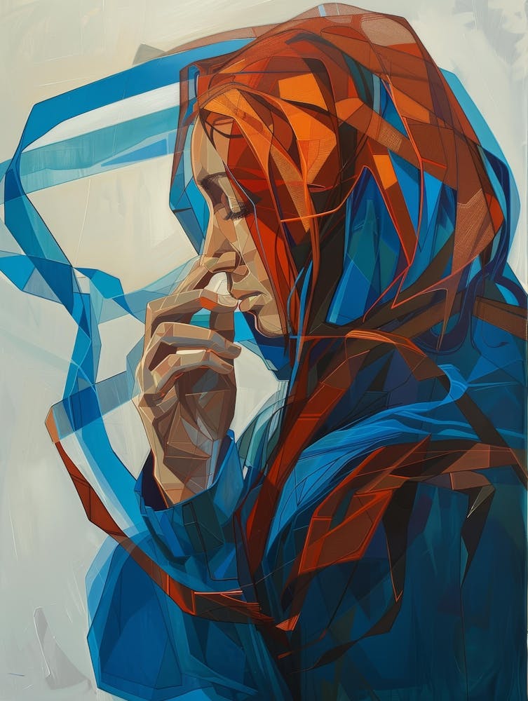 Woman With Red Hair 2