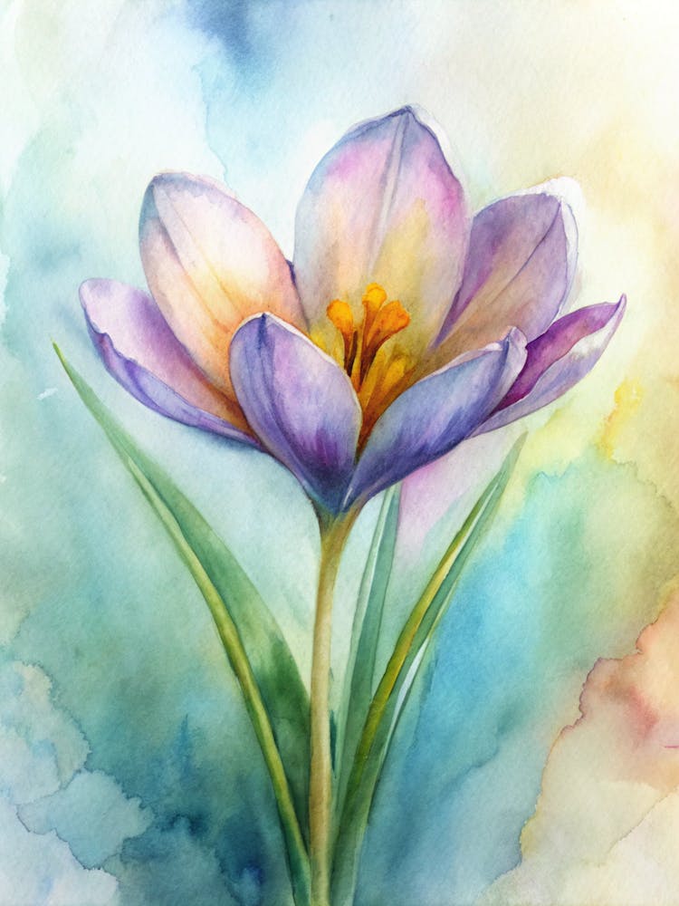 Watercolor Flower