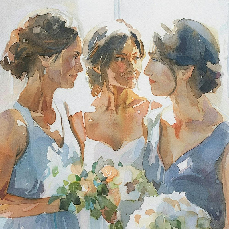 Watercolor Bride And Bridesmaids 1718374991 4