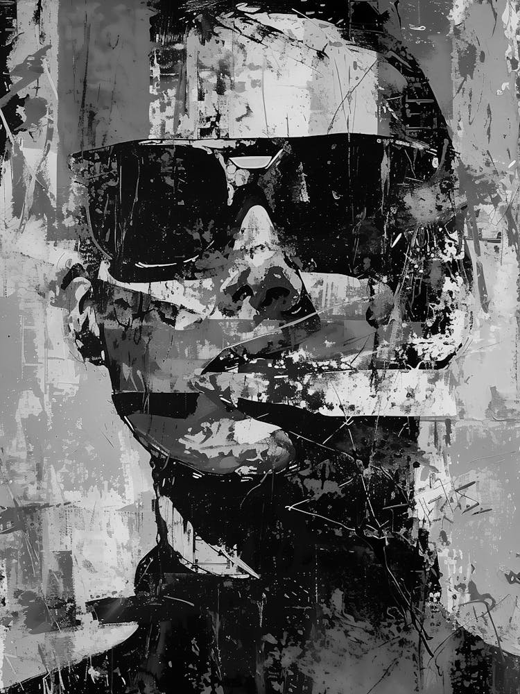 Portrait Of A Man With Sunglasses