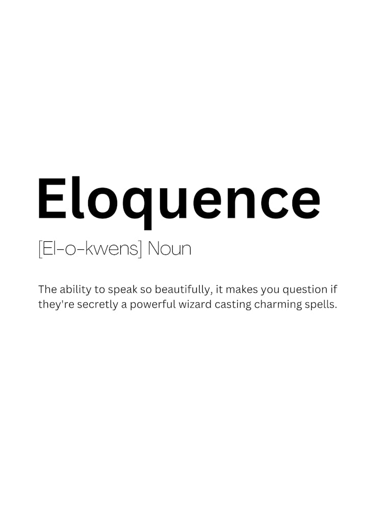 Eloquence Definition Meaning 1