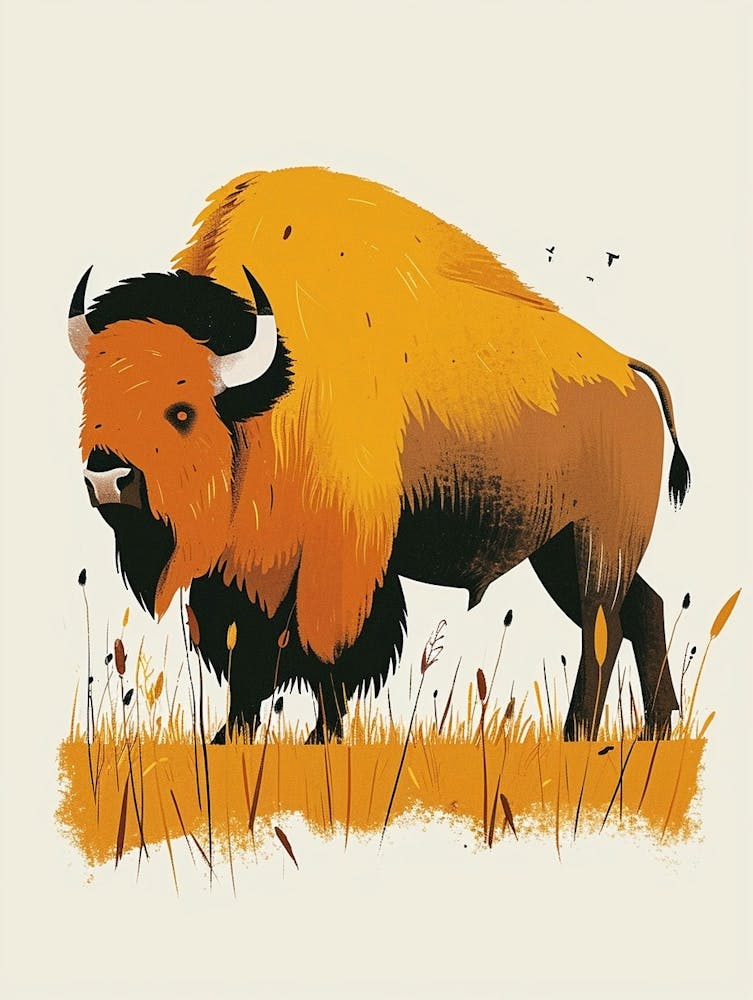Yellow Bison 1