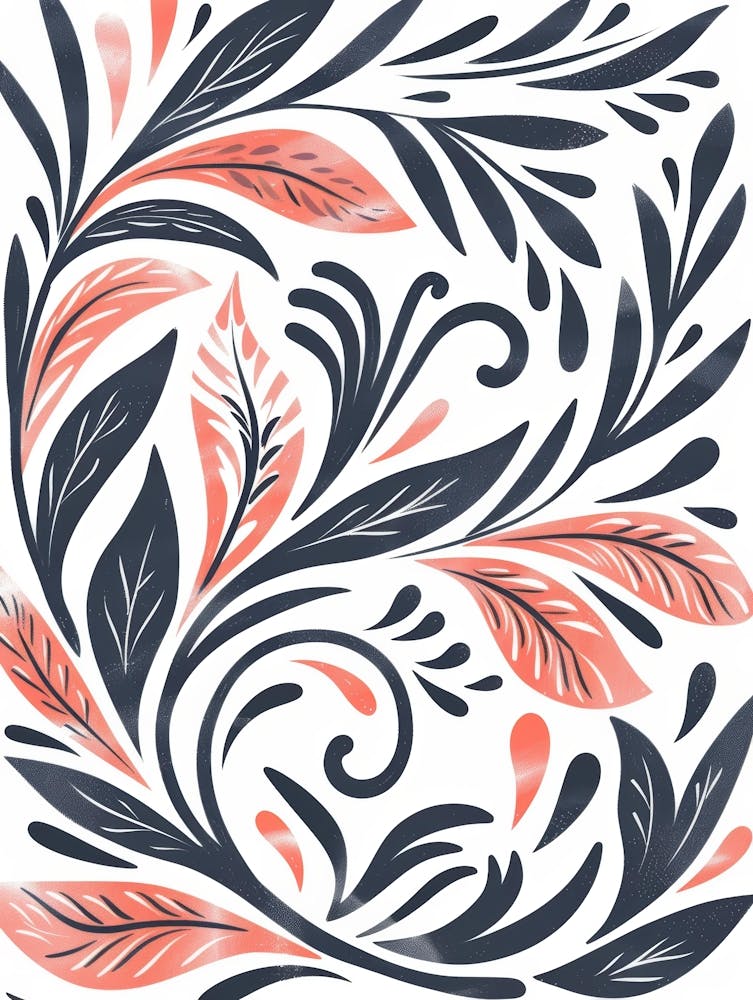 Watercolor Floral Pattern 6