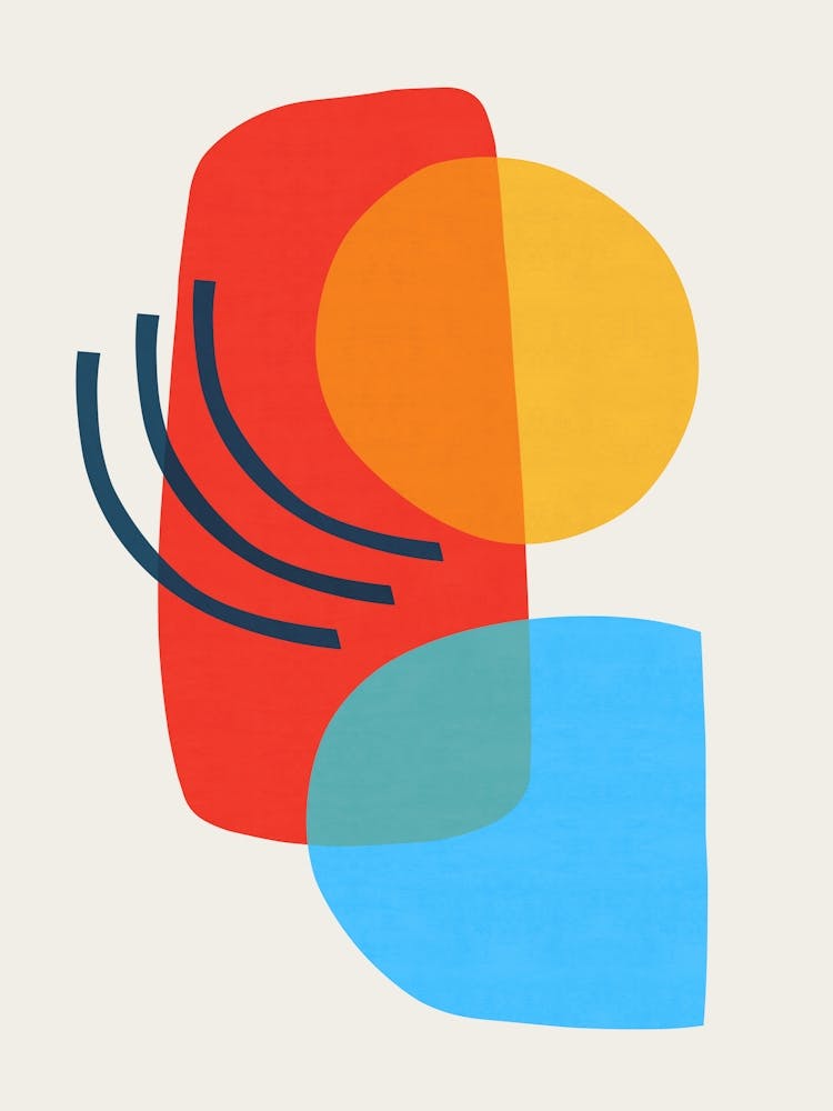 Colorful abstract shapes 6