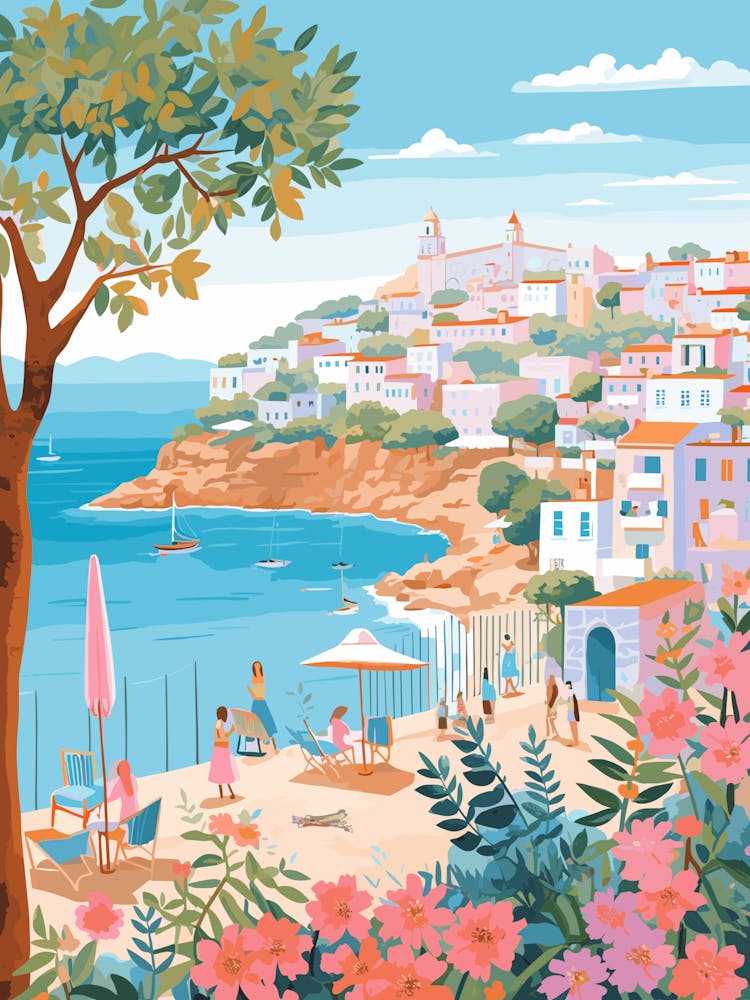Ibiza Spain 7 Illustration