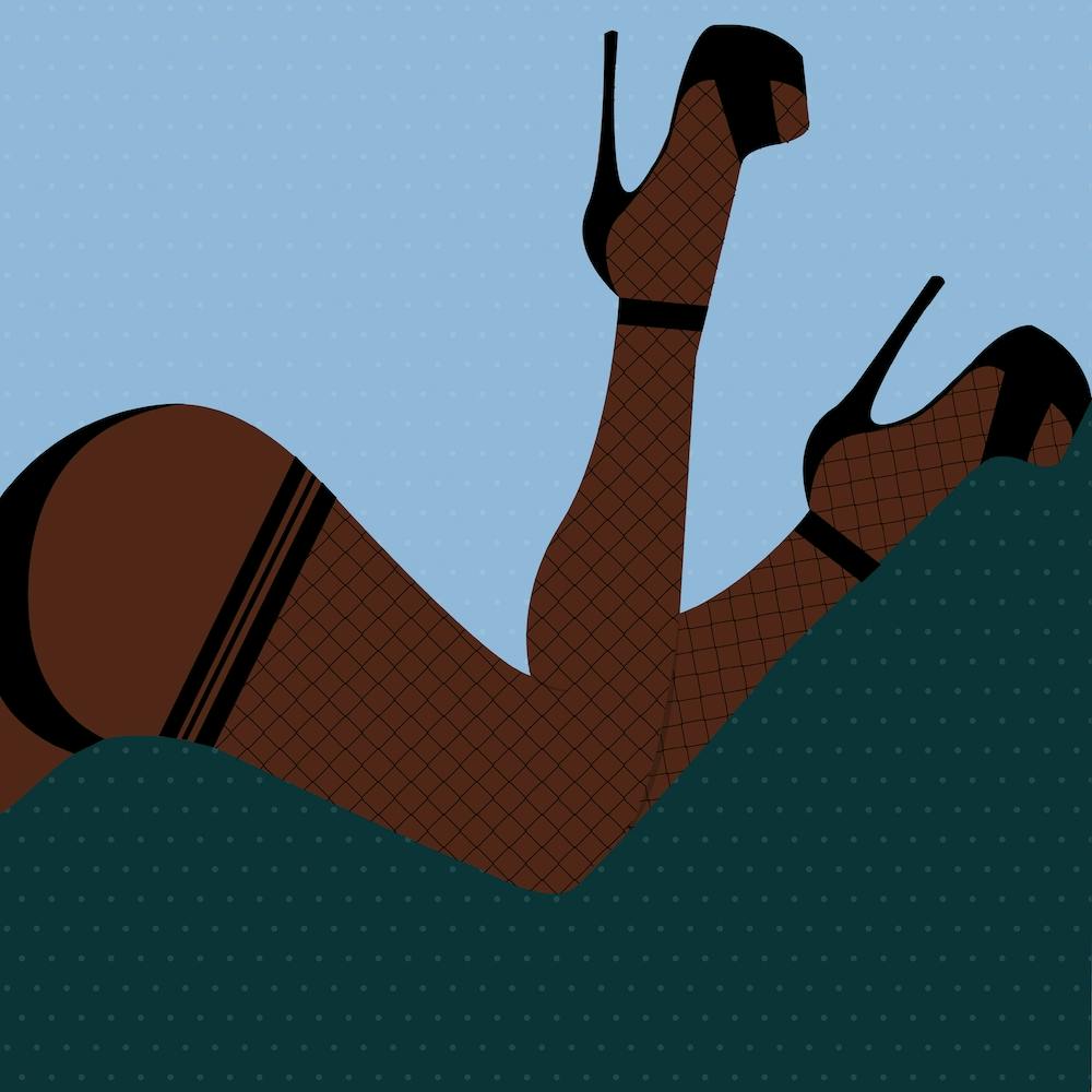 Arch And Point Blue Square