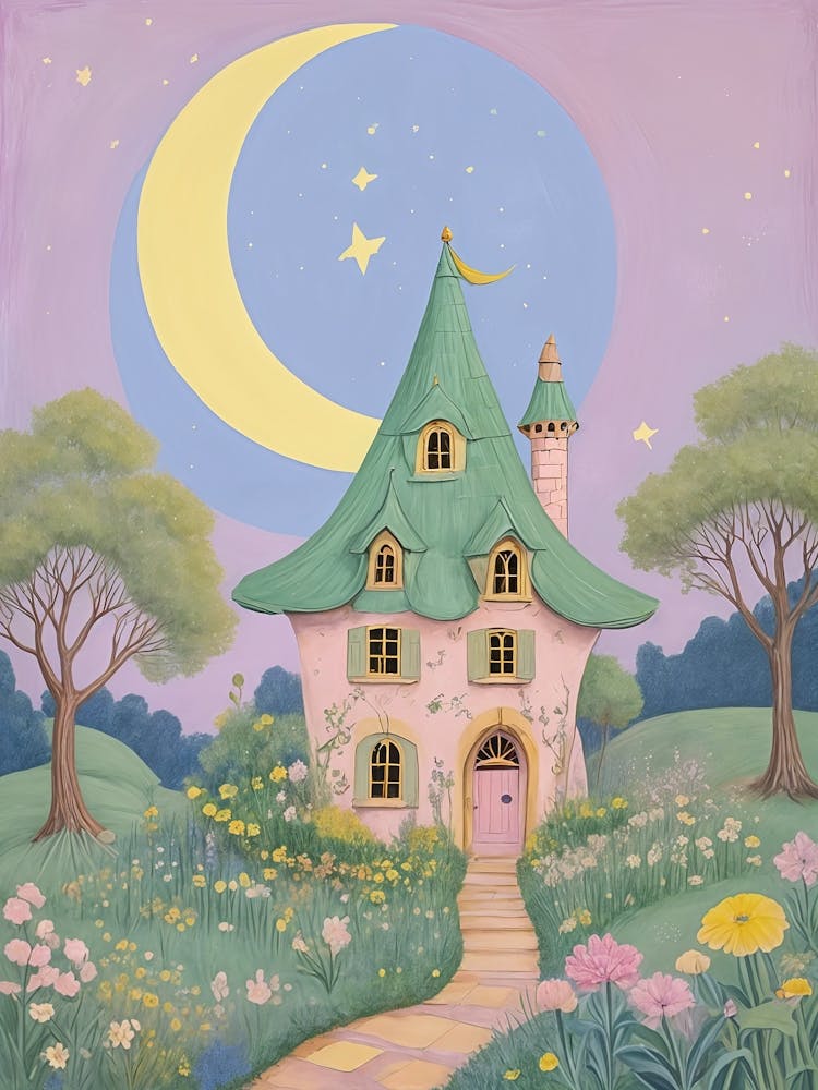Moonlit Fairytale House