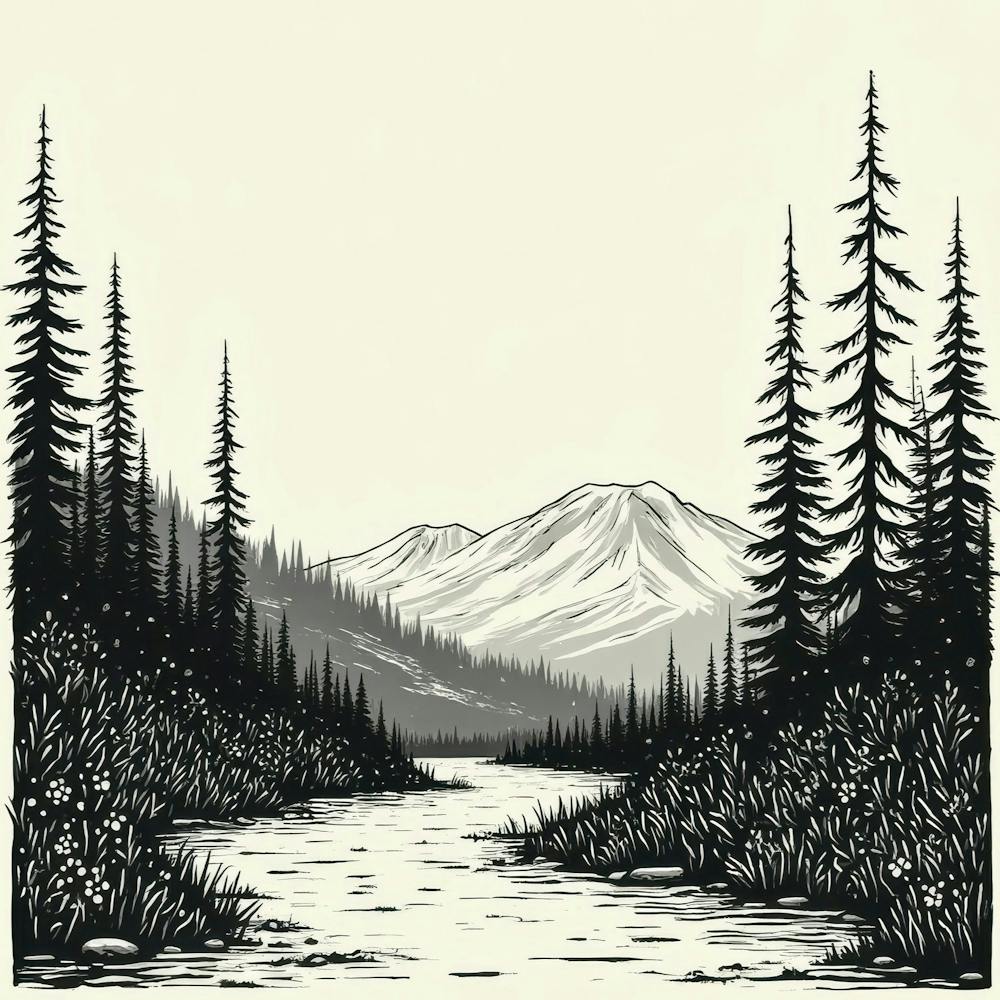 River In The Woods 1