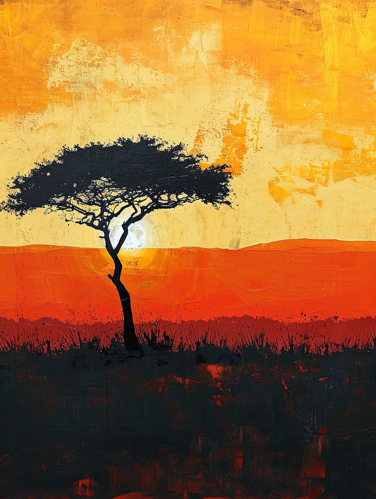 Africa's Boho Art; The Marsh Melody