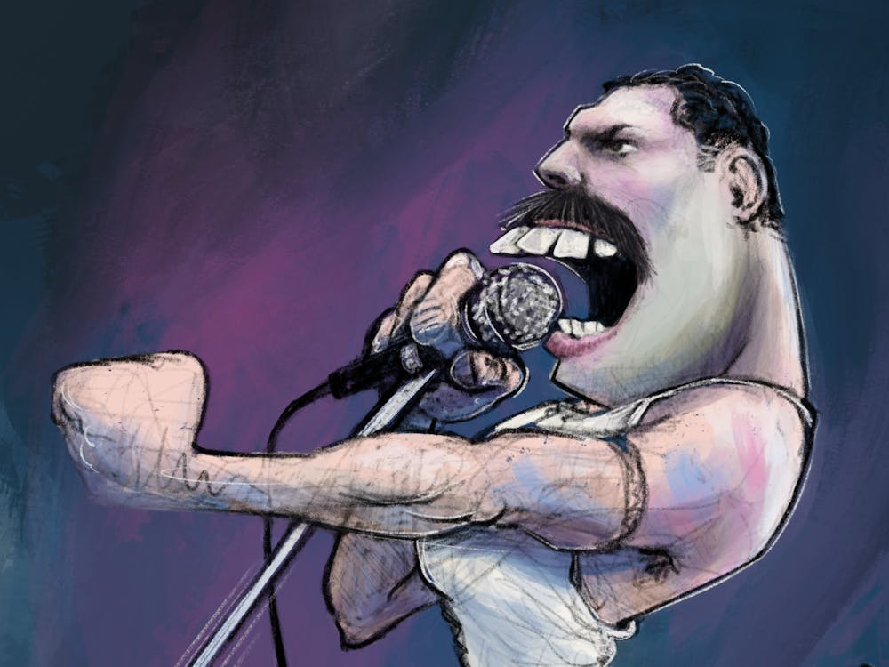 Freddie Mercury Caricature