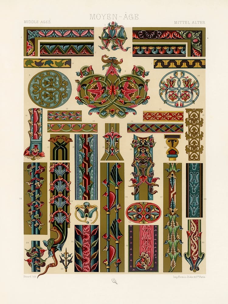 Middle Ages Pattern, Albert Racine (20)
