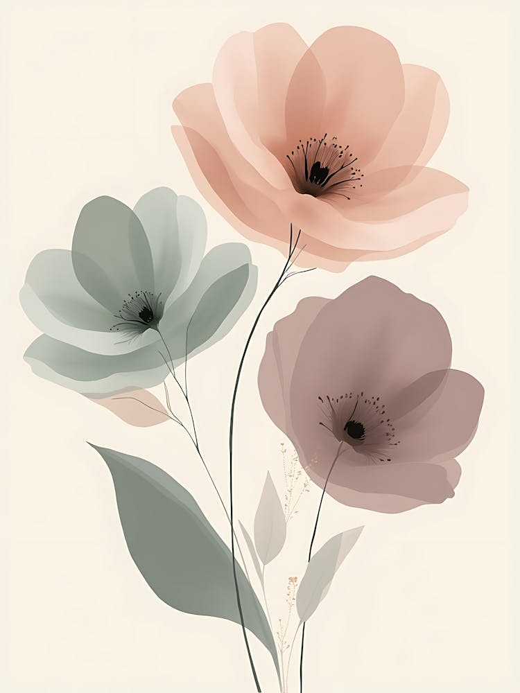 Aesthetic Boho Botanical Arrangement