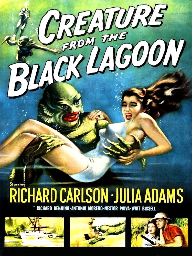 Creature From The Black Lagoon, Movie Poster