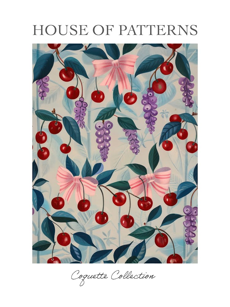 In My Bow Era 3 Pattern Poster