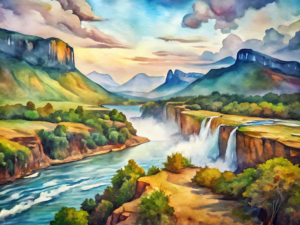 Van Gogh Canaima National Park Venezuela