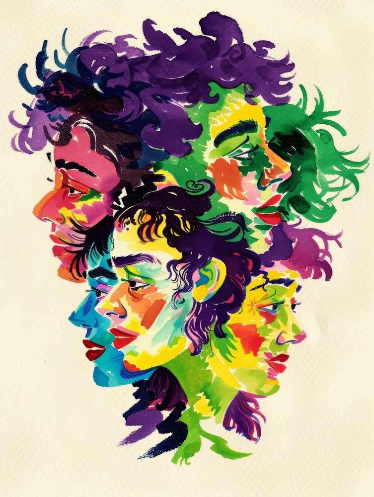 Portrait Of A Group Of People 3