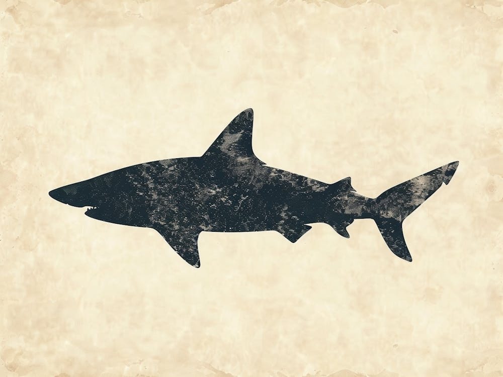 Dogfish Shark Silhouette 7