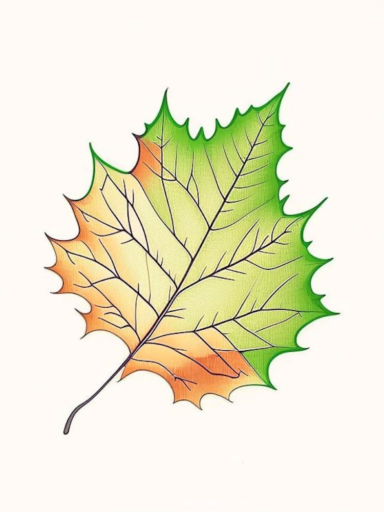 Maple Leaf Warm Tones 4