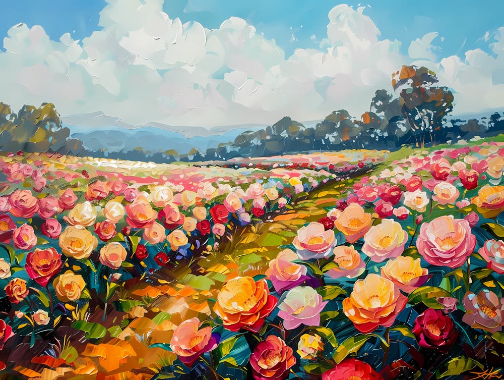 Field Of Roses
