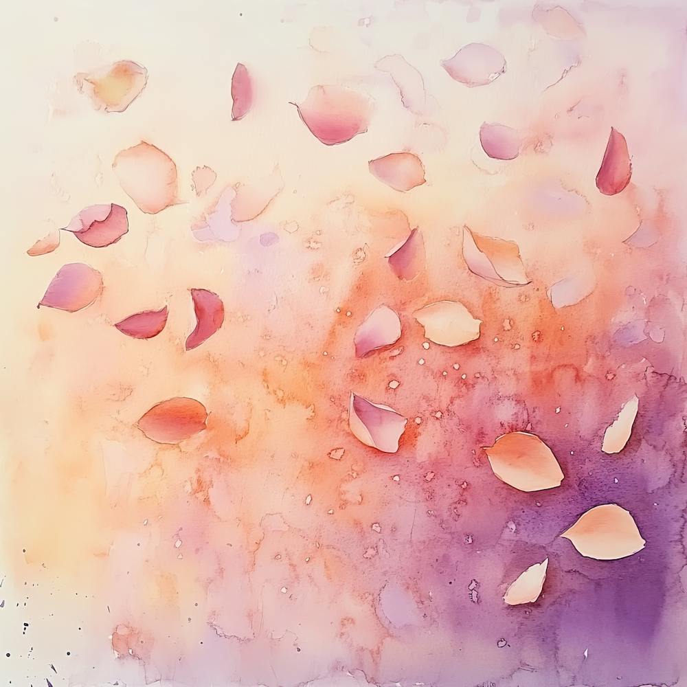 Pastel Roses Rain 7