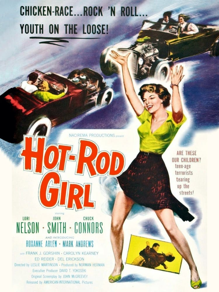 Hot Rod Girl Movie Poster