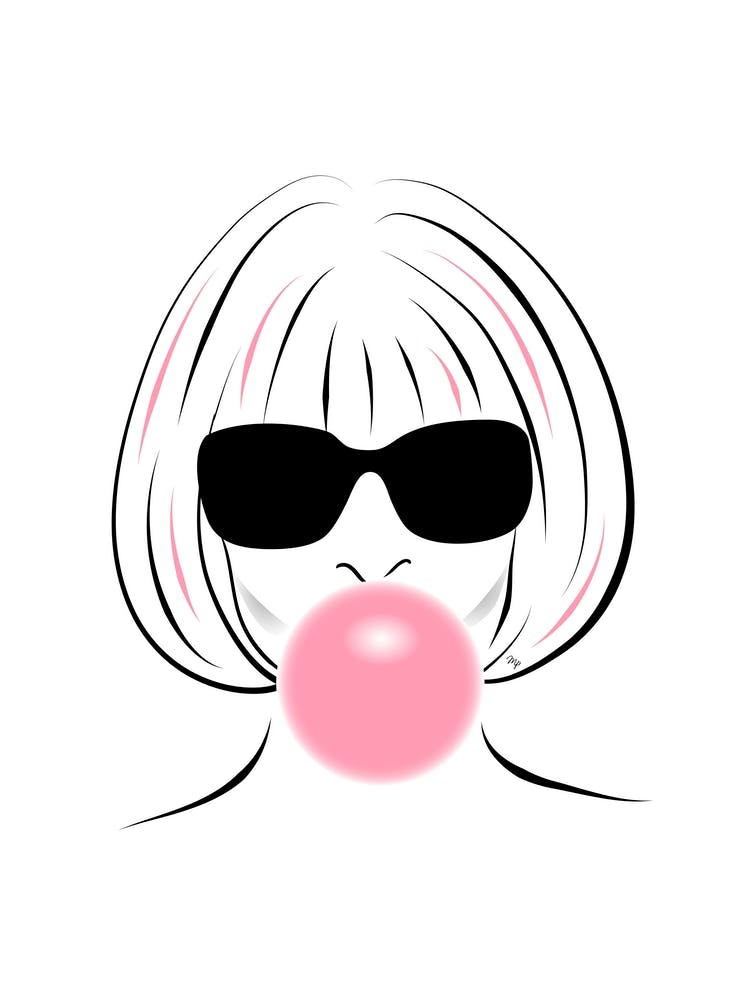 Pink Anna Wintour
