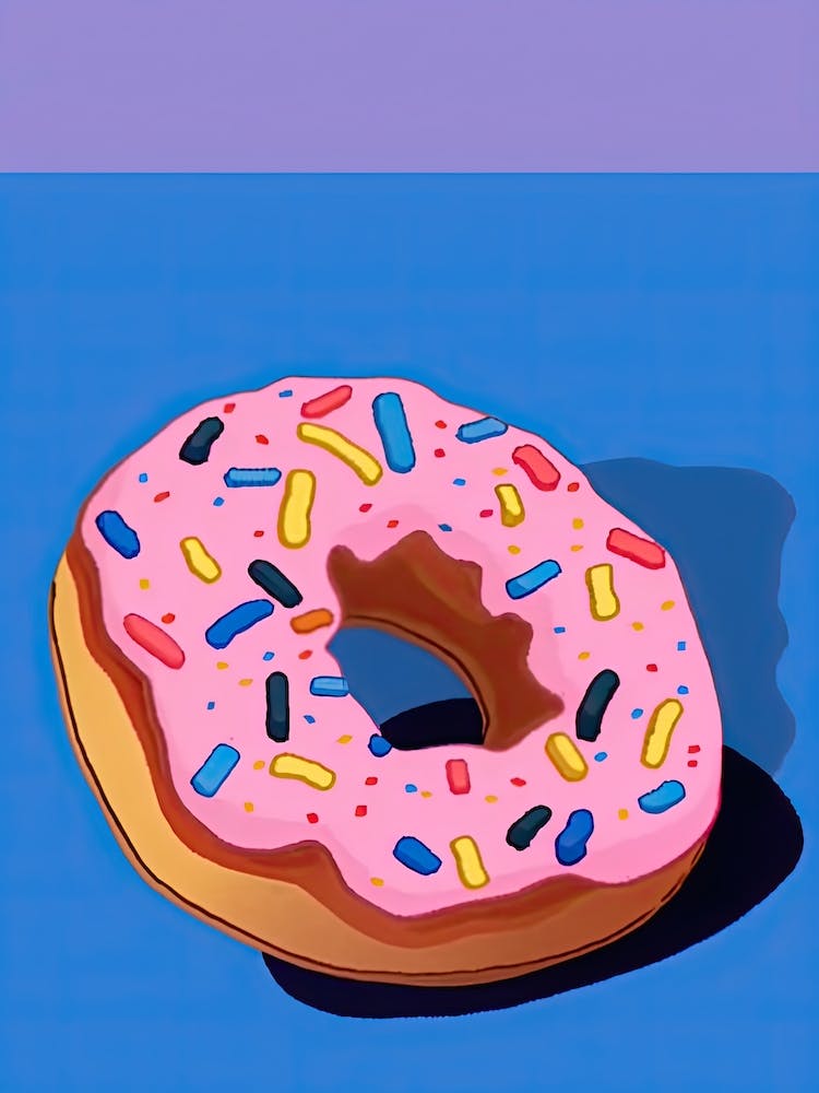 Classic Donuts Illustration 3