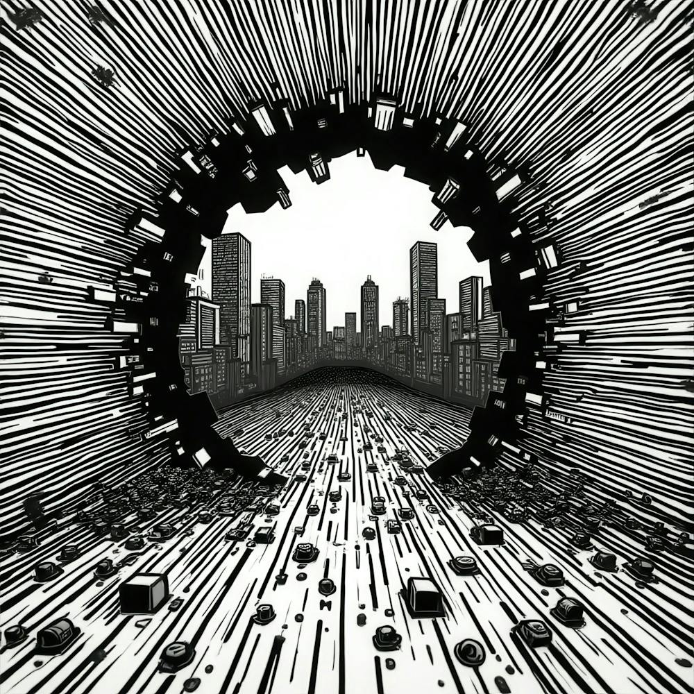 Abstract Cityscape 7