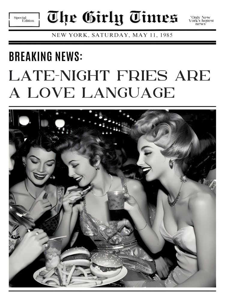 Late Night Fries Are A Love Language