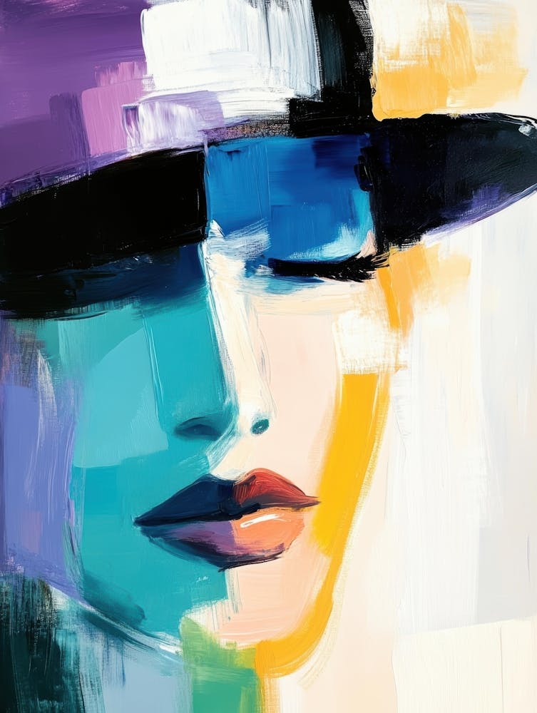 Woman In Hat 5