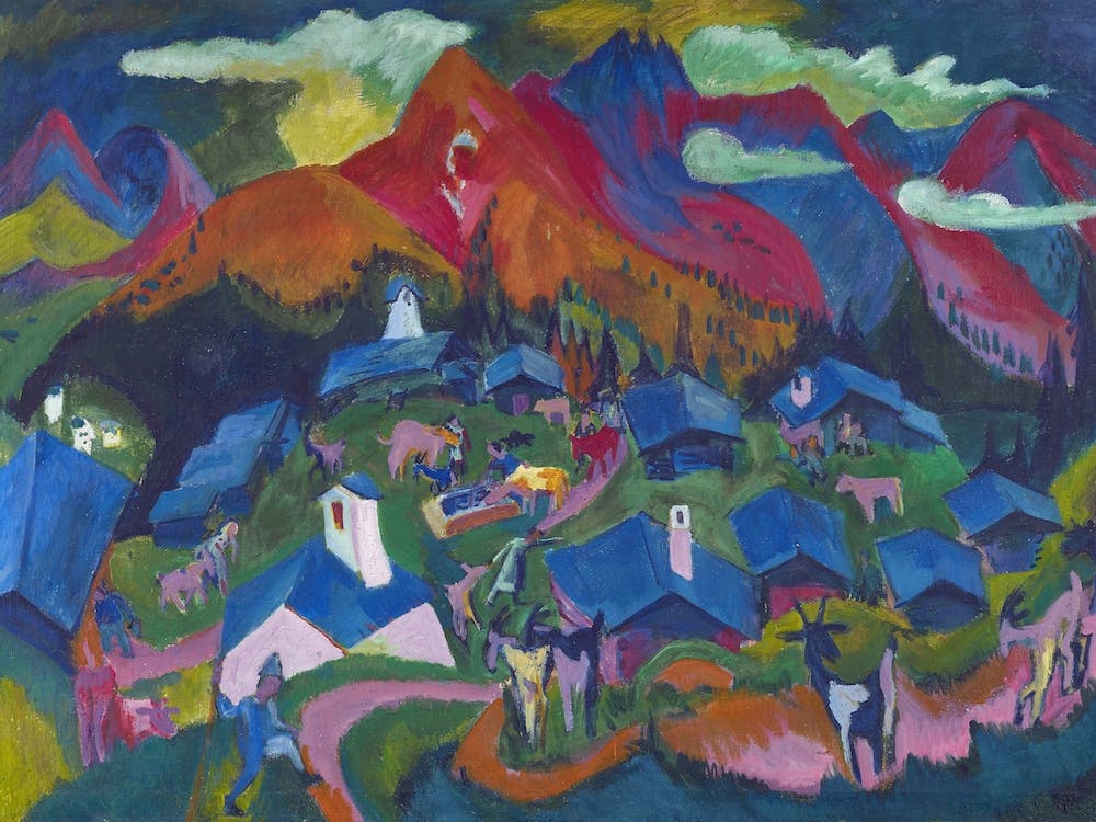 Return Of The Animals, Ernst Ludwig Kirchner