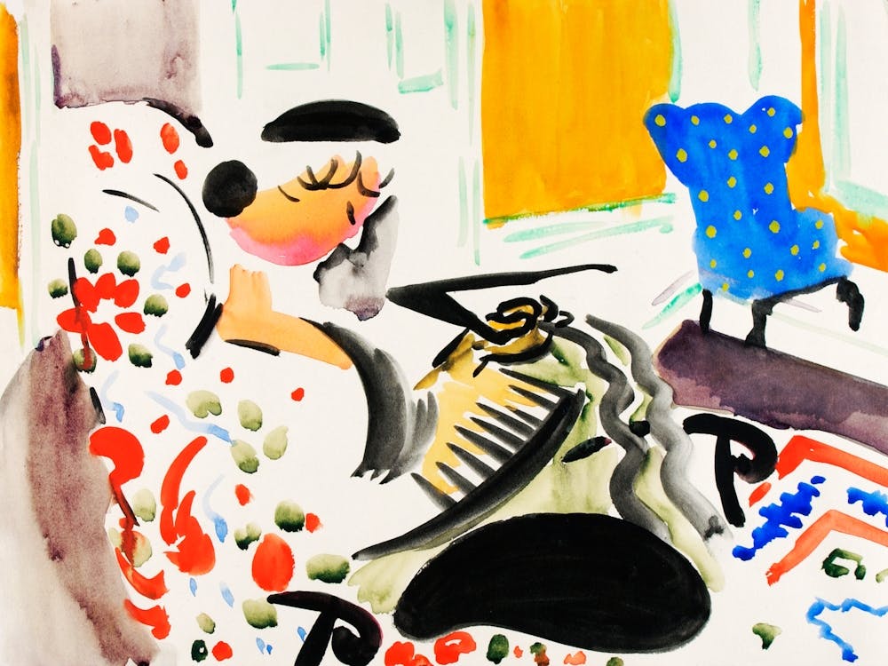 Calligraphic Interior, Henry Lyman Saÿen