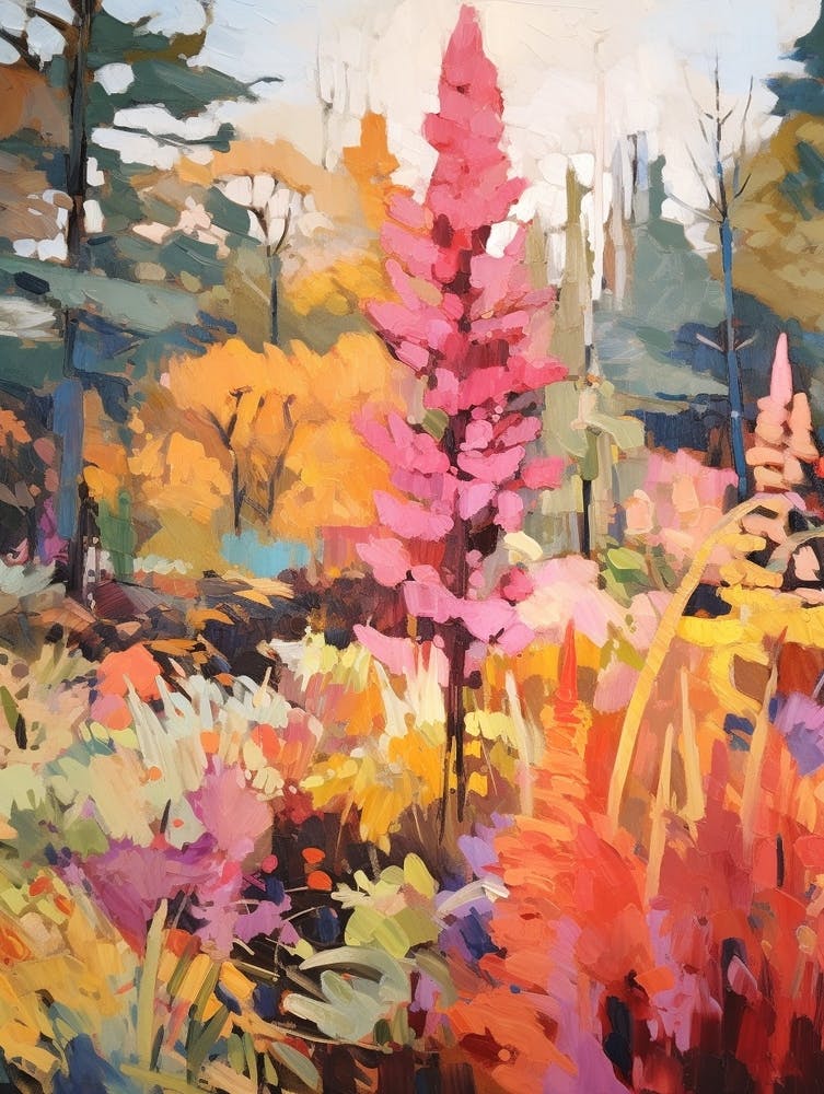Peinture Jardins d'Automne Bellevue Botanical Garden 2