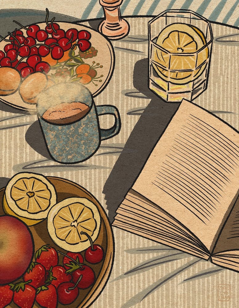 Summer Still Life Fruit