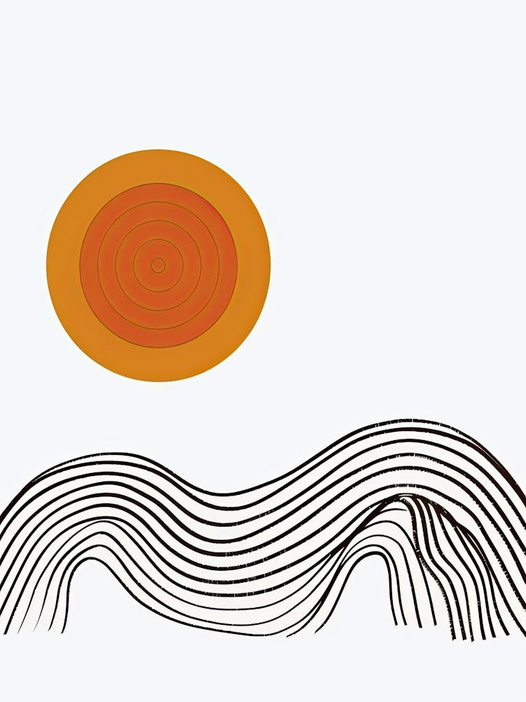 Tehran Abstract Harmony Minimalist Bauhaus