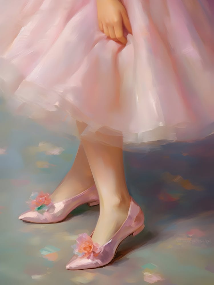 Pink Ballet Shoes 4
