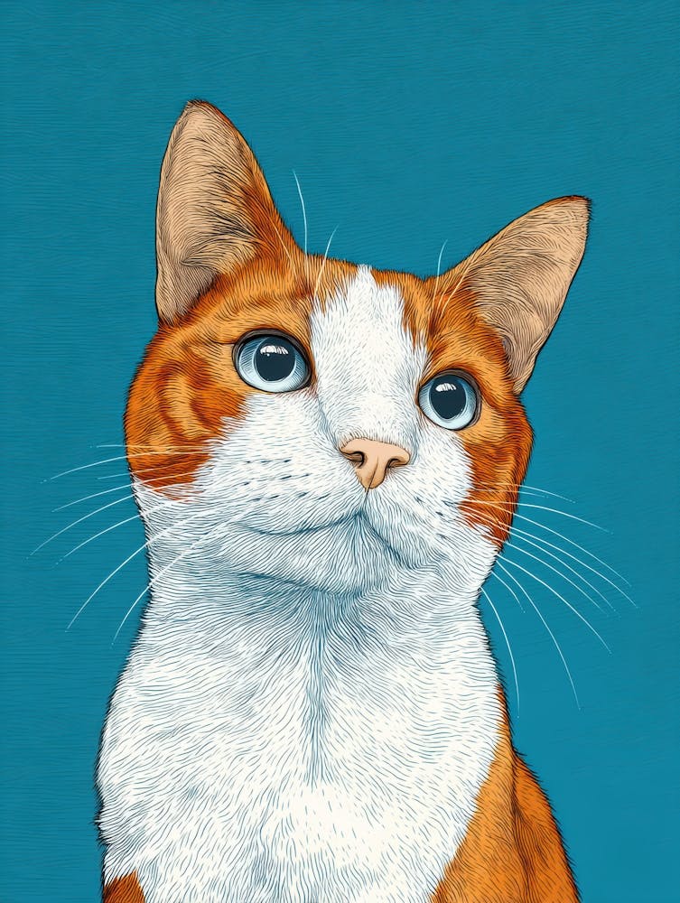 Orange Tabby Cat 27