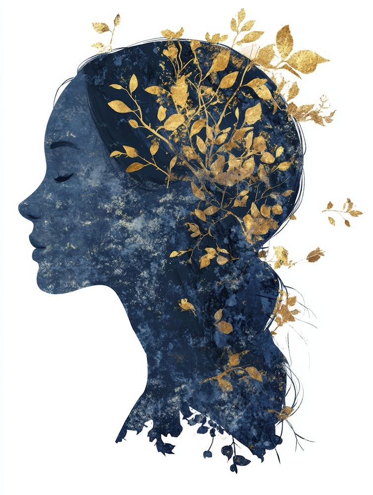 Silhouette Of A Woman 102