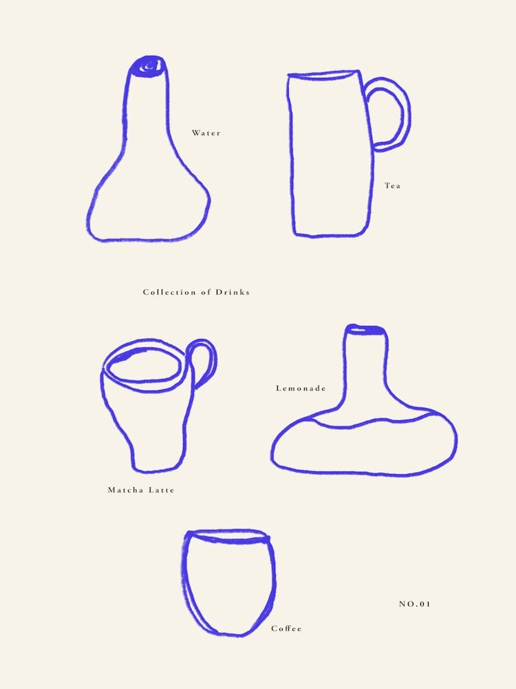 Collection of drinks