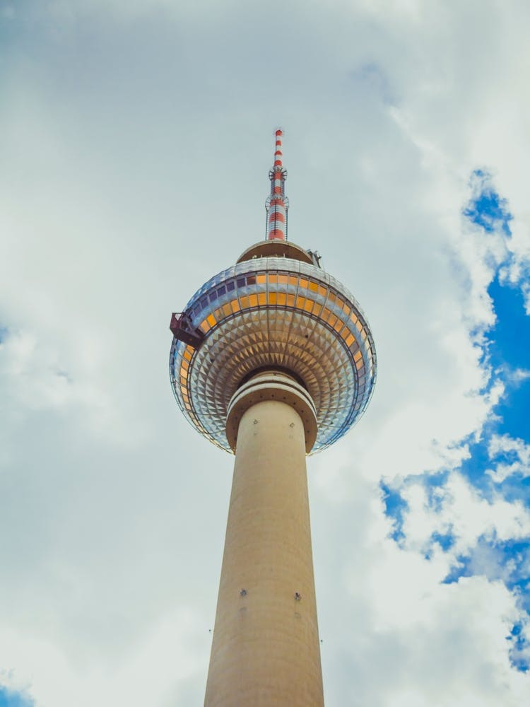 The Tv Tower Of Berlin That Located On The Alexanderplatz 2