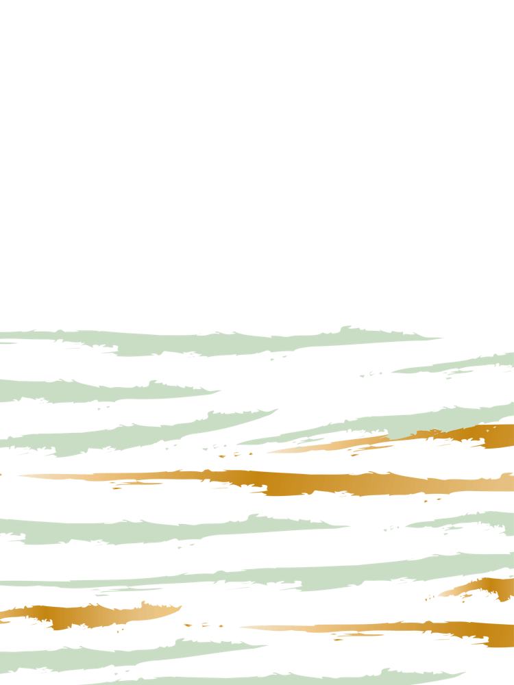 Gold Green Stripes II