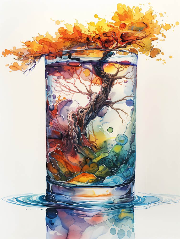Tree In A Glass 1
