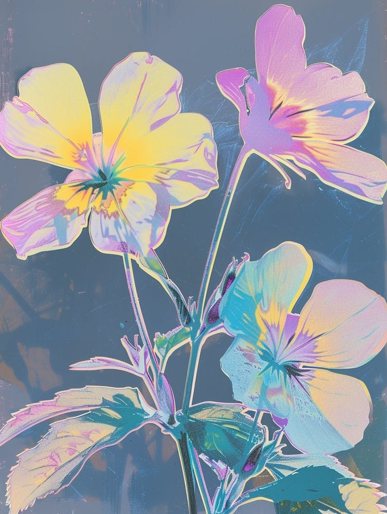 Iridescent Flower Evening Primrose 4