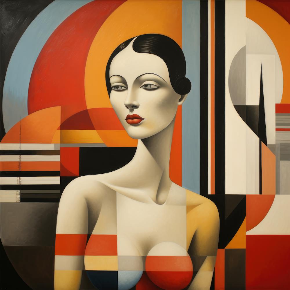 Bauhaus Brazilian Woman 01