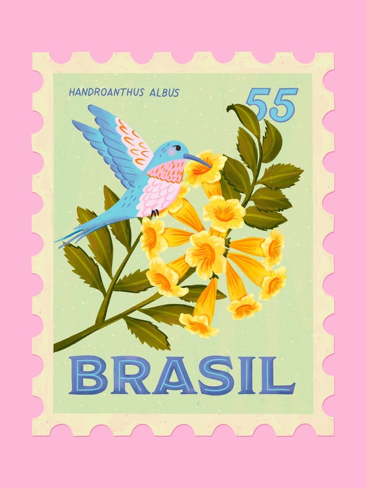 Brazil Postal Stamp