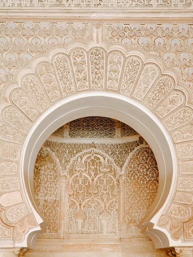 Arched Door Moroccan architecture